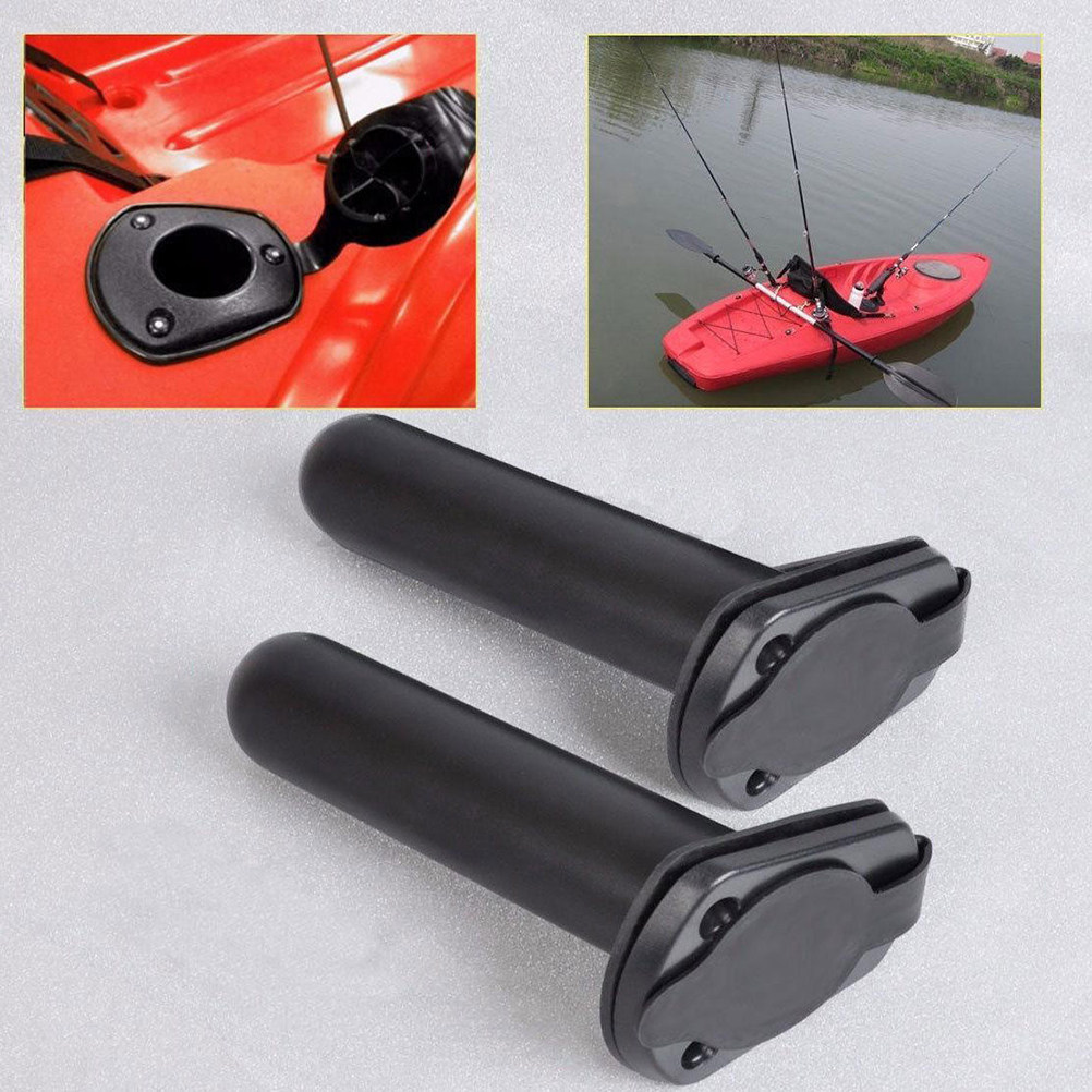 Fishing Kayak Rod Holder - ABS Flush Mount Rod Holder for