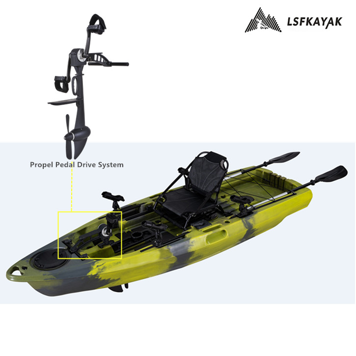 Single Paddler Sport Fishing K – обзор и цена Fishing Kayak Pedal Drive