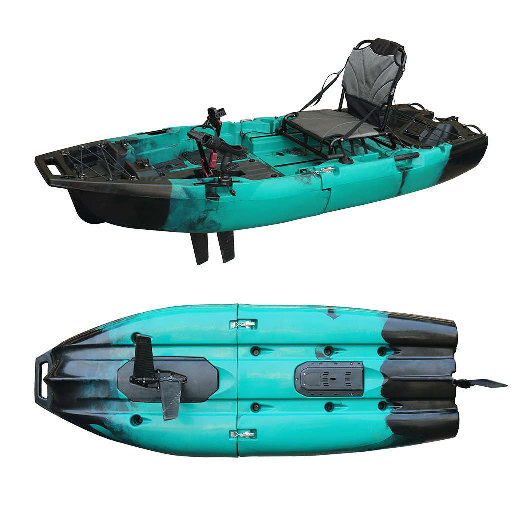8Ft 2.5m HDPE Modular Sit-On-T – обзор и цена Fishing Kayak Sit In