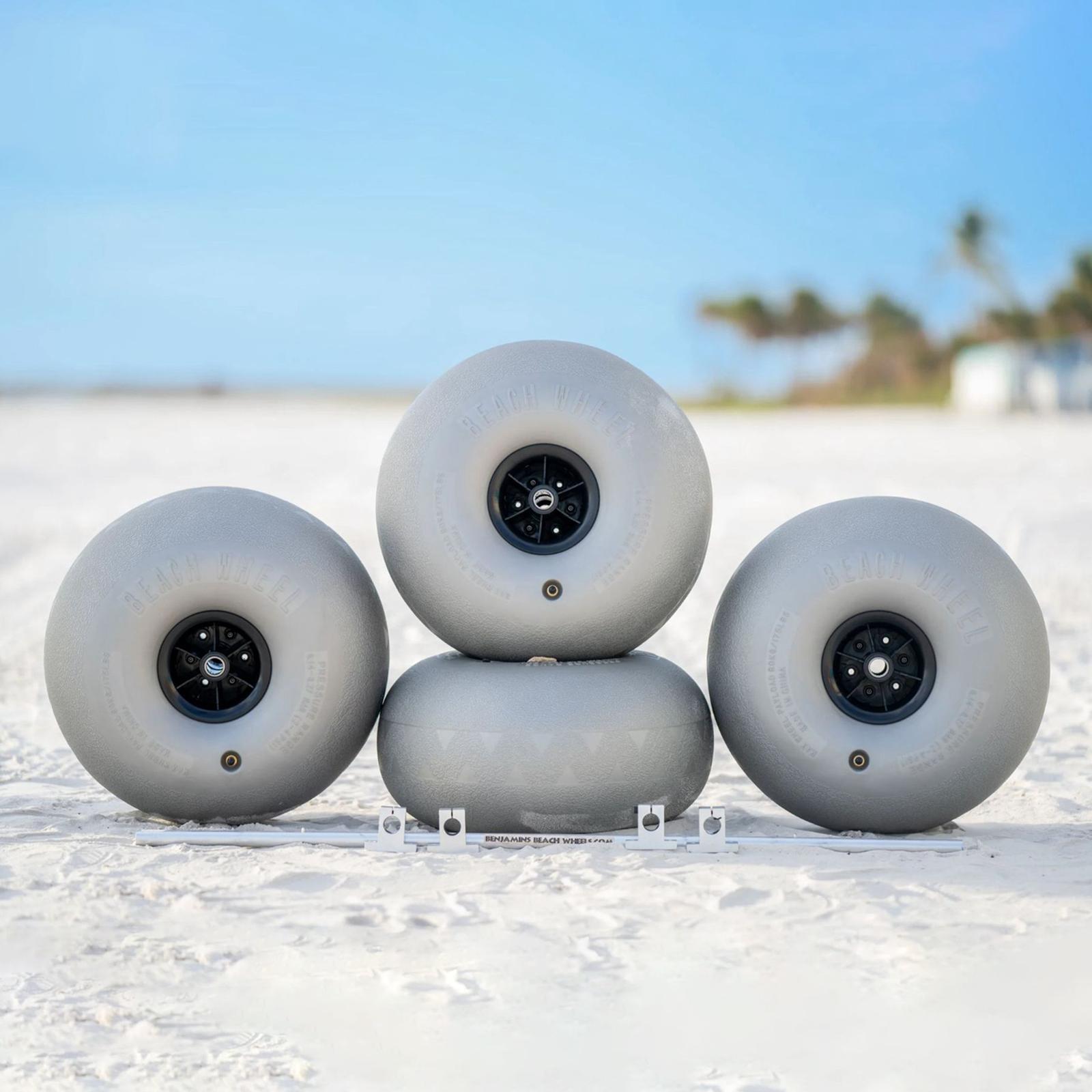 PVC Balloon Wheels for Dinghy  – обзор и цена Fishing Kayak Cart