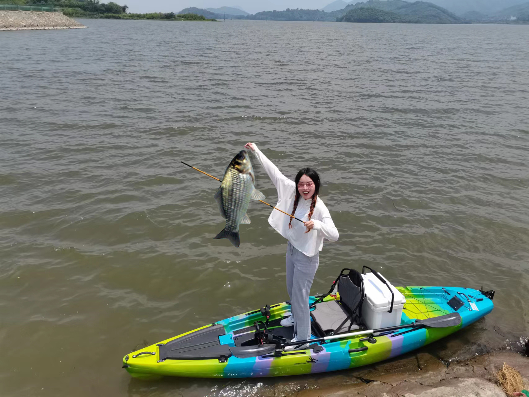 11.8ft Dual Pedal Drive Single – обзор и цена Fishing Kayak Sit In