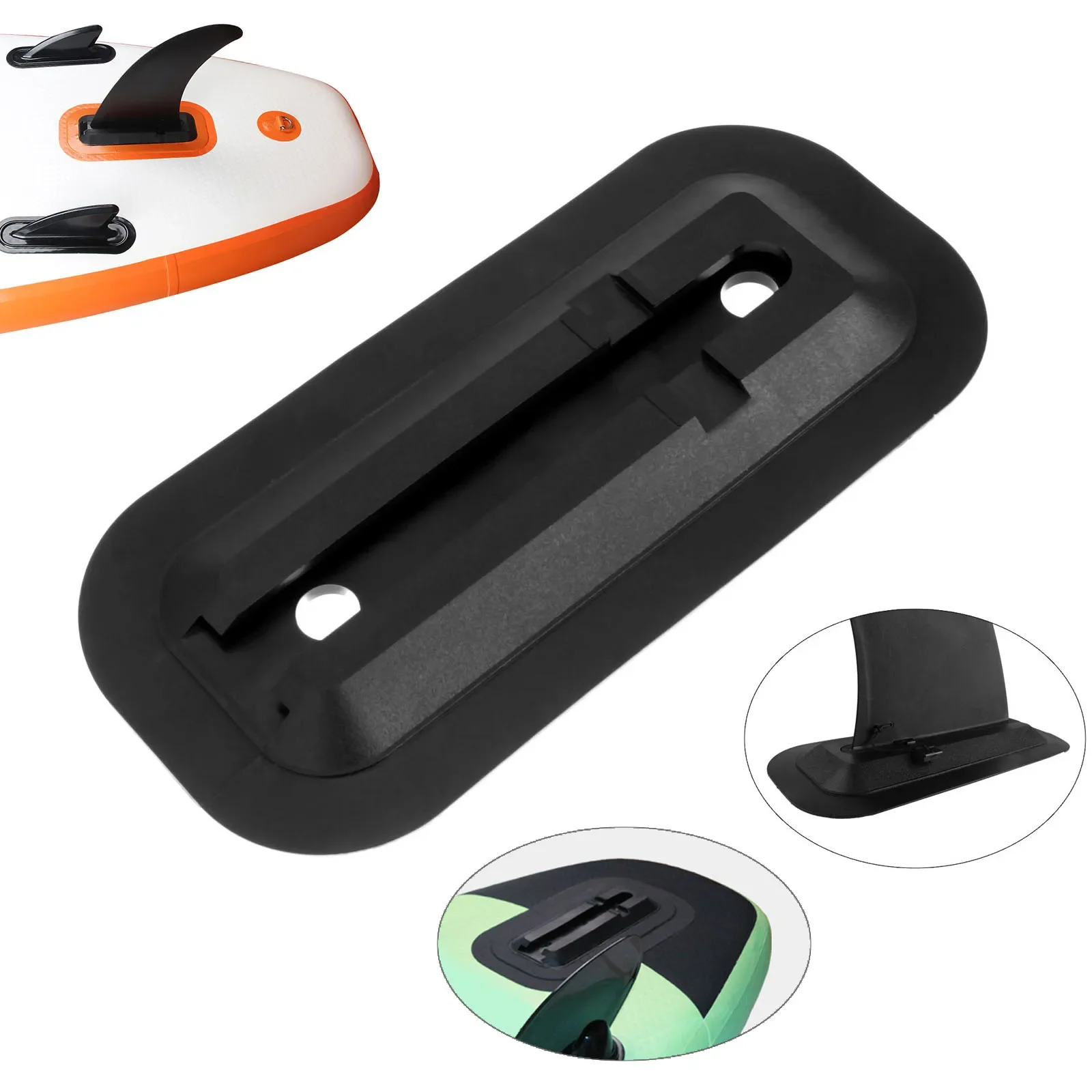 1 Pc PVC Slide-in Central Fin  – обзор и цена Fishing Kayak Paddle