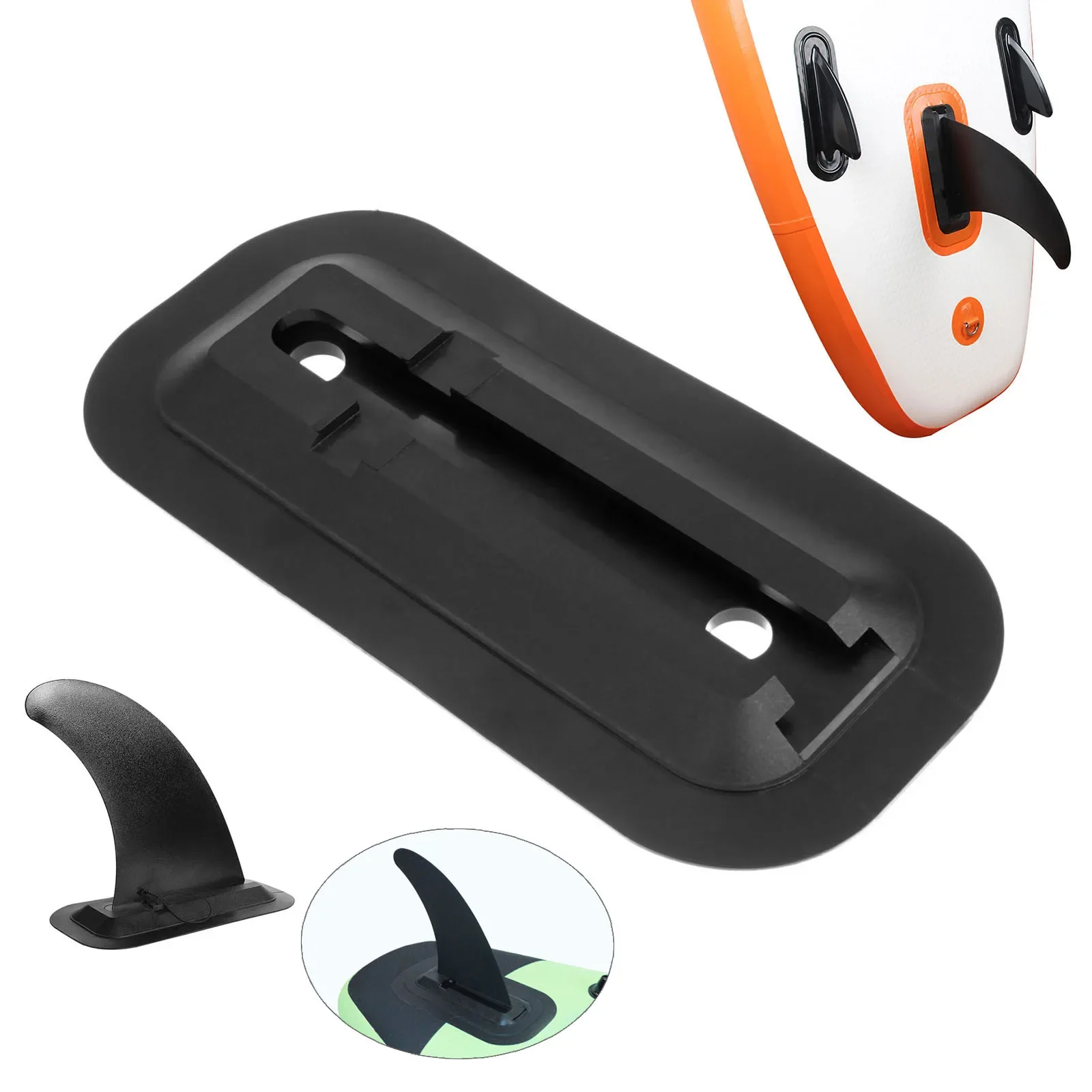 1 Pc PVC Slide-in Central Fin  – обзор и цена Fishing Kayak Paddle