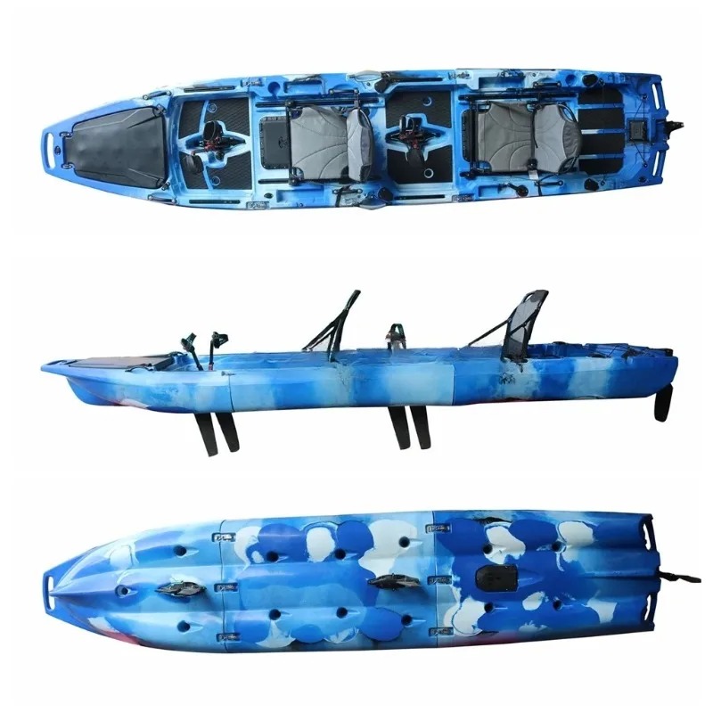 2-Seater Sit-on-Top Modular Pe – обзор и цена Fishing Kayak Sit In