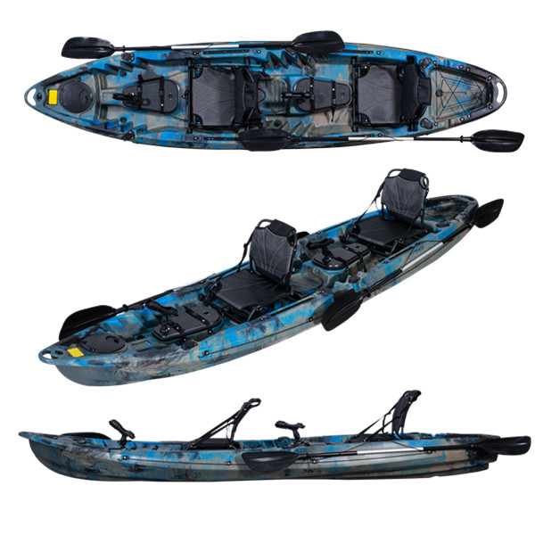 2+1 Seat Family Fishing Kayak  – обзор и цена Fishing Kayak Sit In
