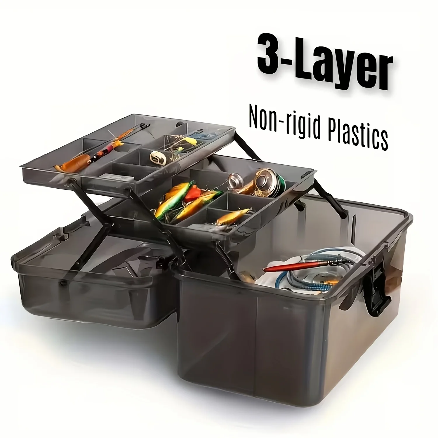 Durable PE Fishing Gear Box |  – обзор и цена Fishing Kayak Crate