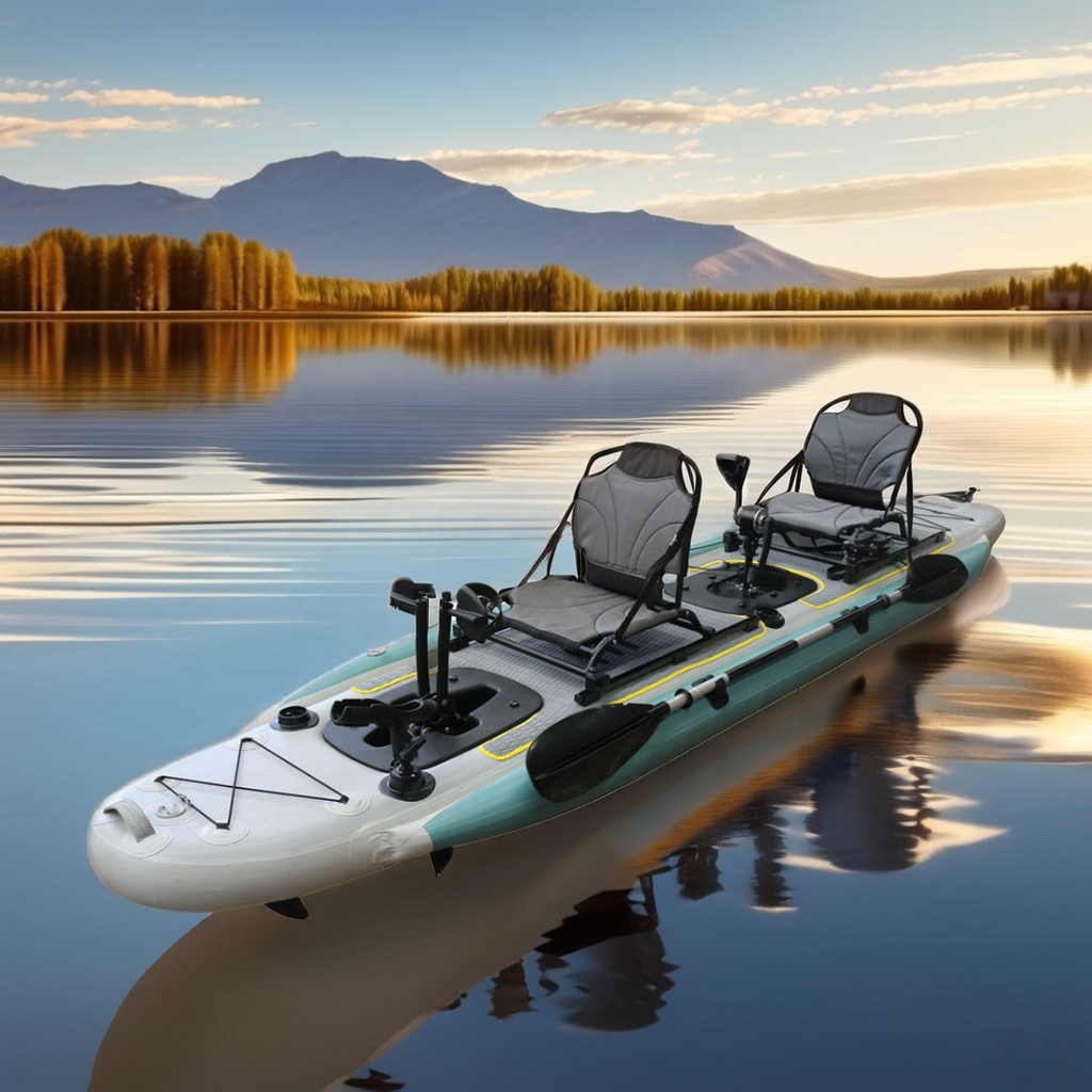 14ft Inflatable Fishing Canoe  – обзор и цена Fishing Kayak Seat