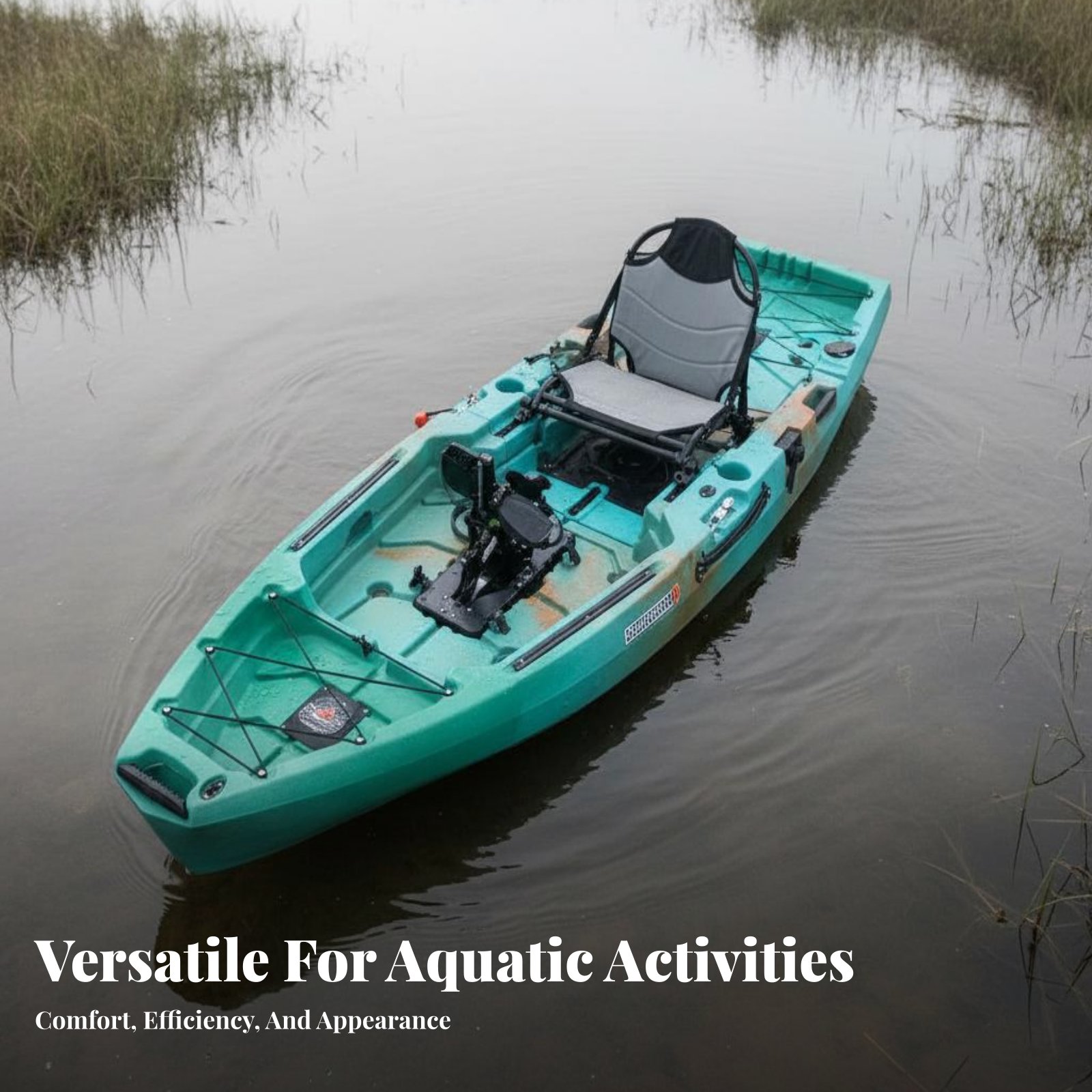 Pedal Drive Fishing Boat Folda – обзор и цена Fishing Kayak Inflatable