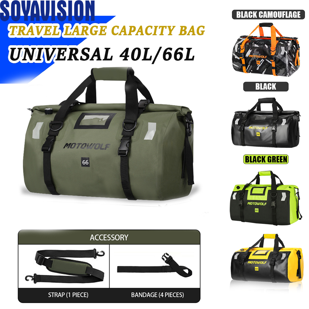 Waterproof Duffel Bag 40L/66L  – обзор и цена Fishing Kayak Storage Bag