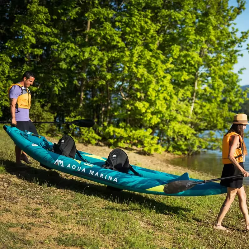 Canoe Kayak Inflatable Boat 1- – обзор и цена Fishing Kayak Inflatable