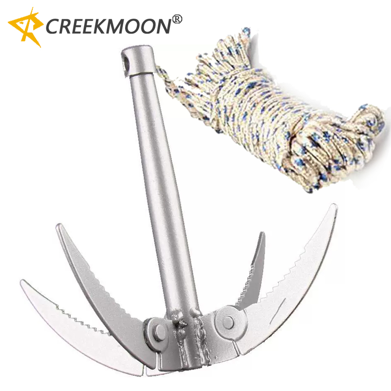 4 Claw Anchor Sickle Foldable  – обзор и цена Fishing Kayak Anchor