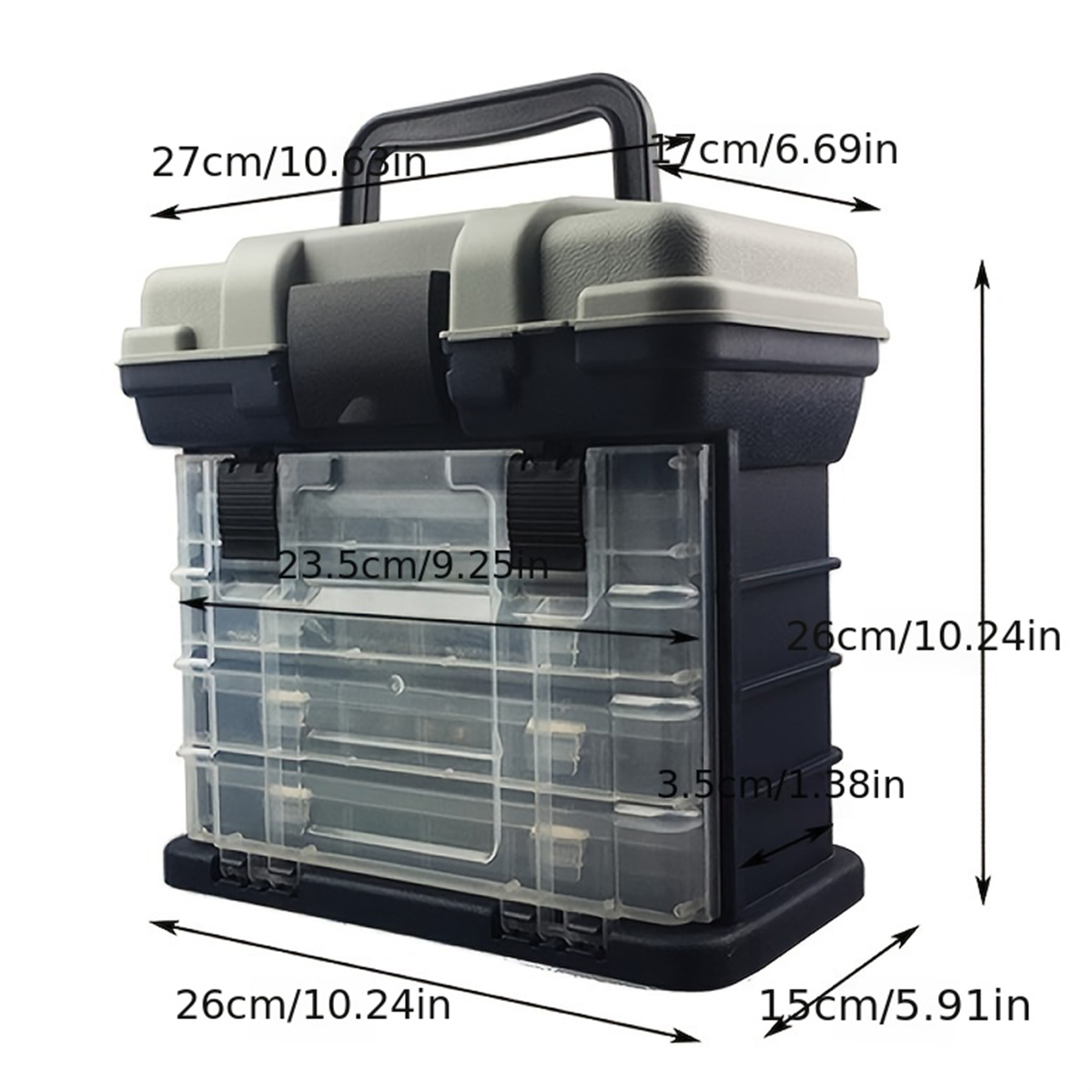 Multifunction Fashing Tackle B – обзор и цена Fishing Kayak Crate