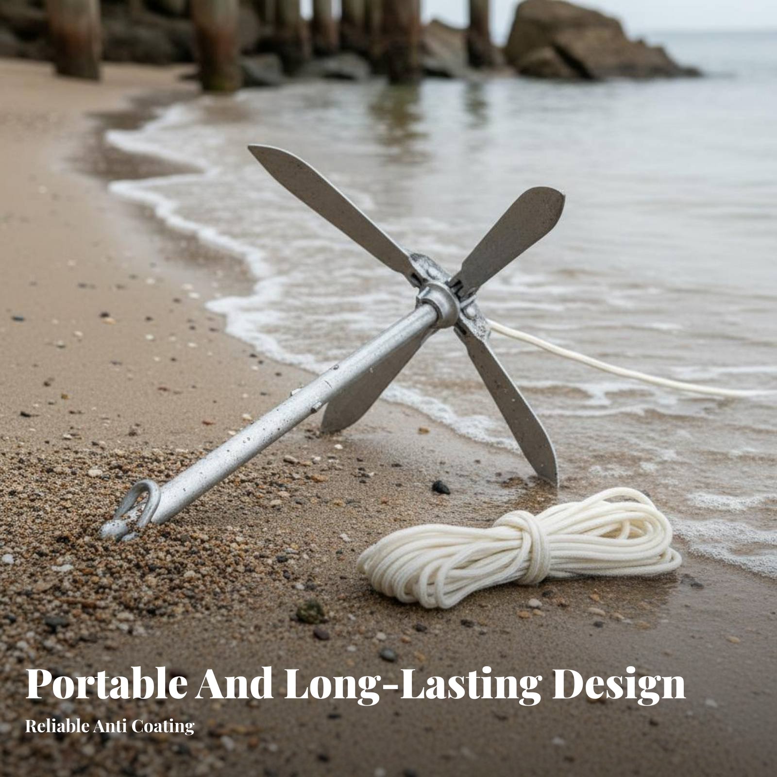 Lotus Anchor Foldable Carbon S – обзор и цена Fishing Kayak Anchor