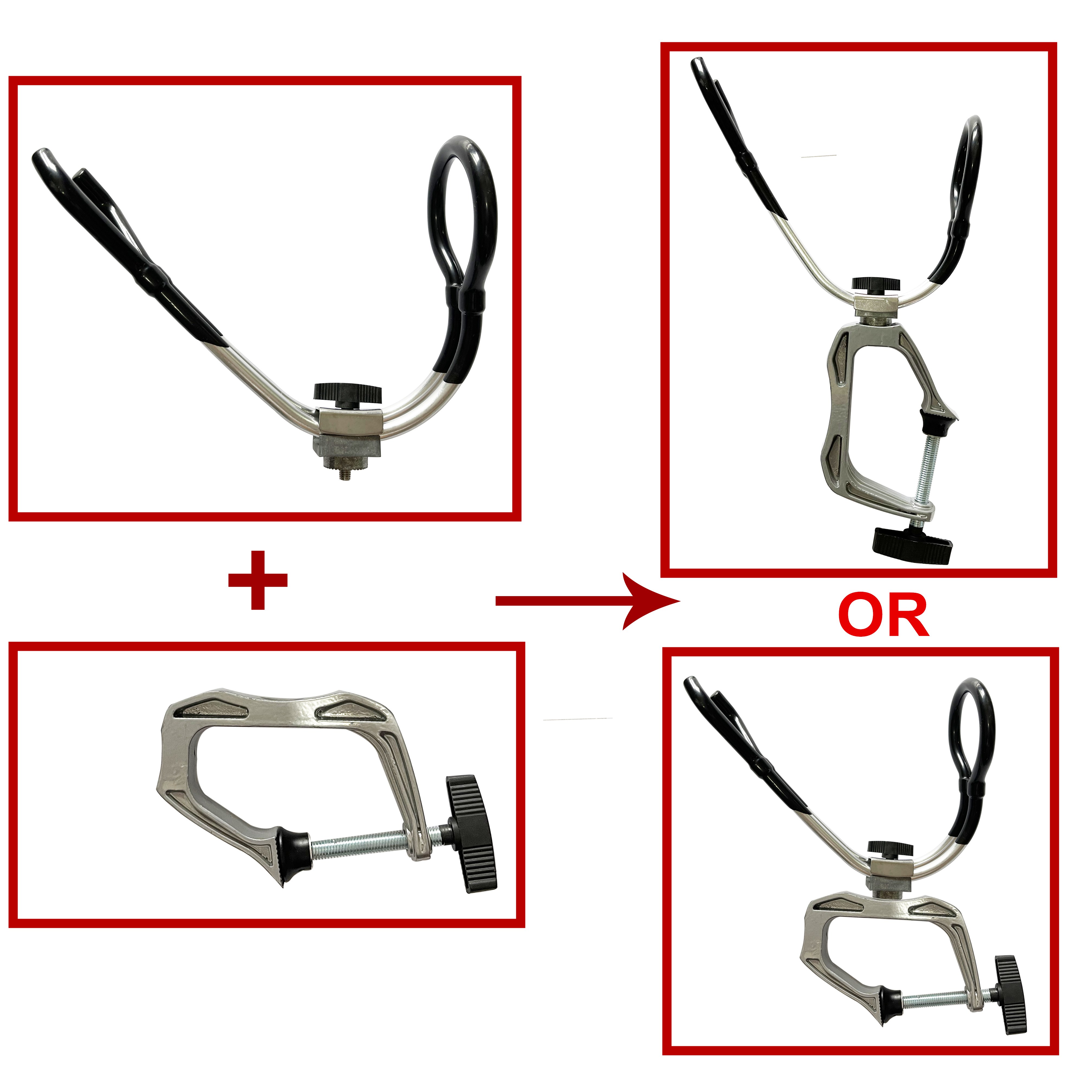 HiUmi High Duty Stainless Stee – обзор и цена Fishing Kayak Rod Holder