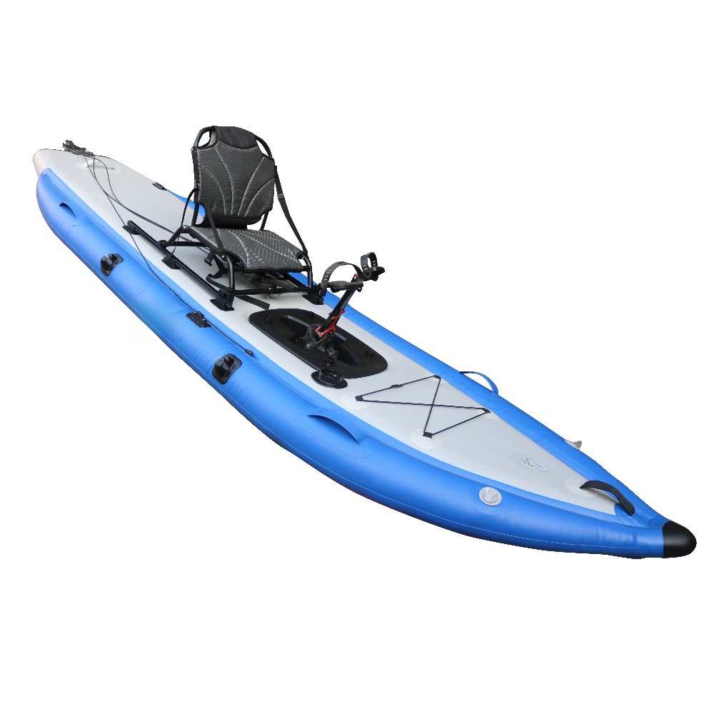 12ft Single Sit-On-Top Inflata – обзор и цена Fishing Kayak Sit In