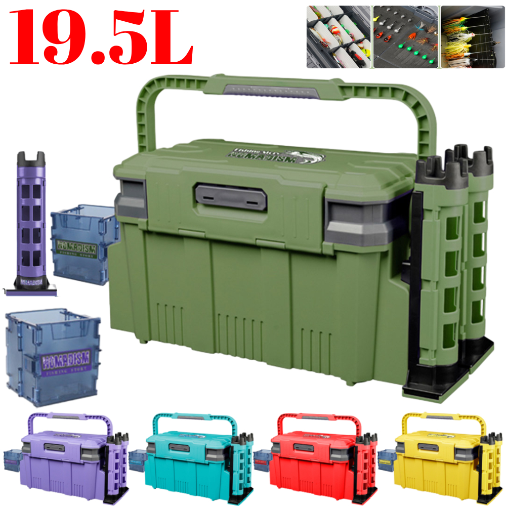 19.5L Fishing Tackle Box Multi – обзор и цена Fishing Kayak Crate