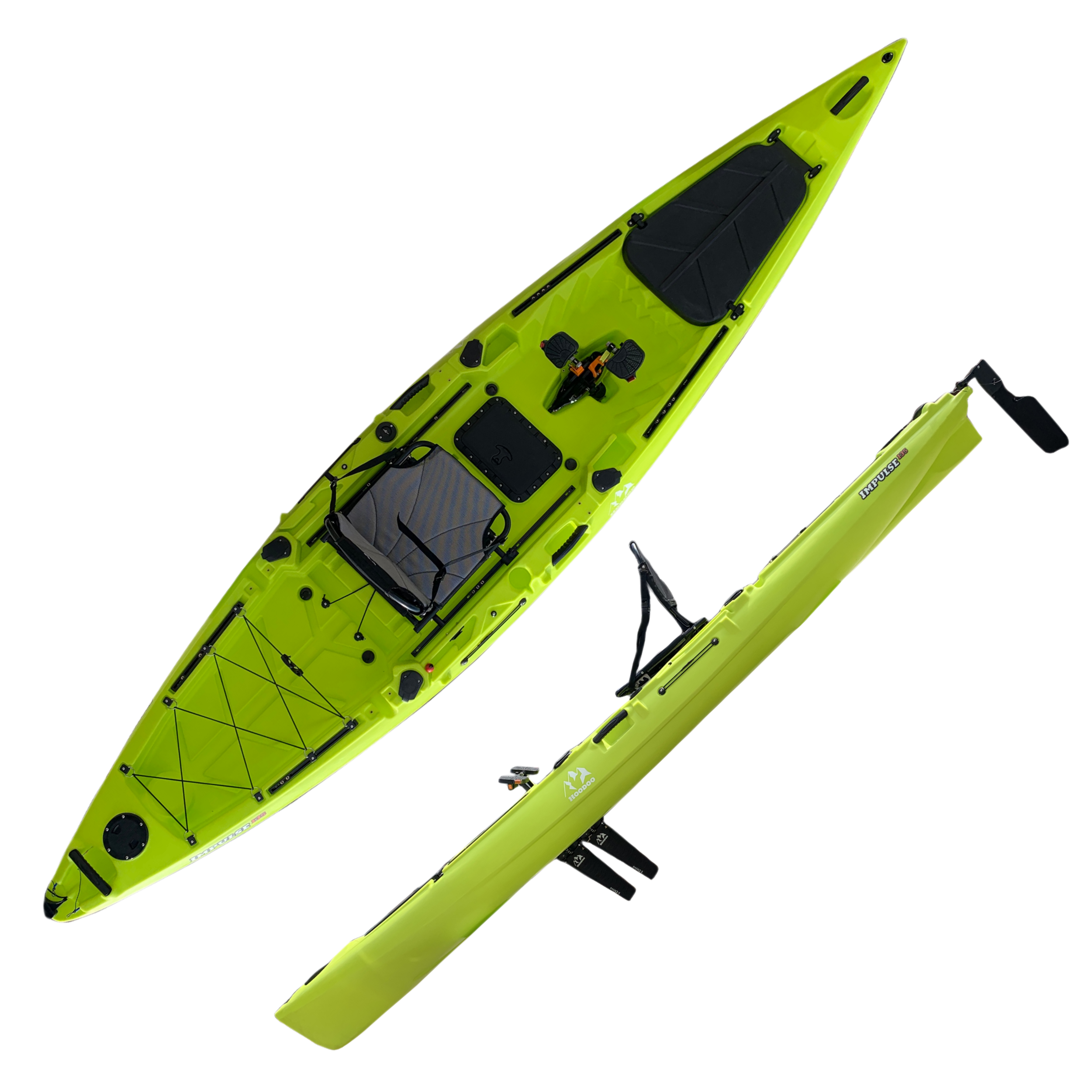 Zero Kayak New 4.15m One Perso – обзор и цена Fishing Kayak Pedal Drive
