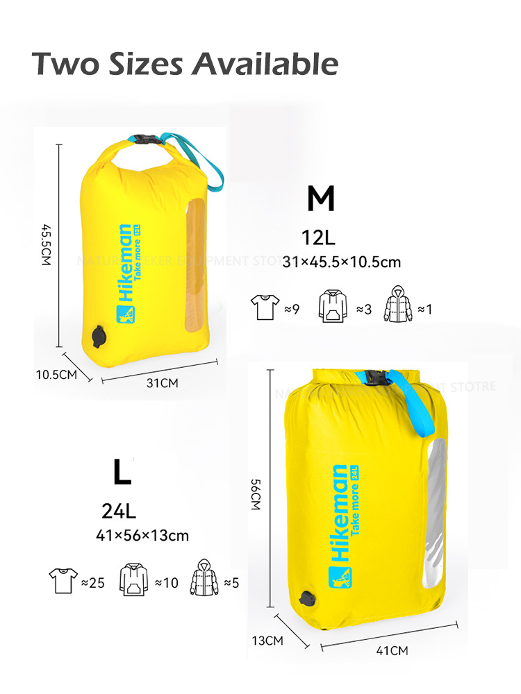 HIKEMAN Vacuum Compression Bag – обзор и цена Fishing Kayak Storage Bag