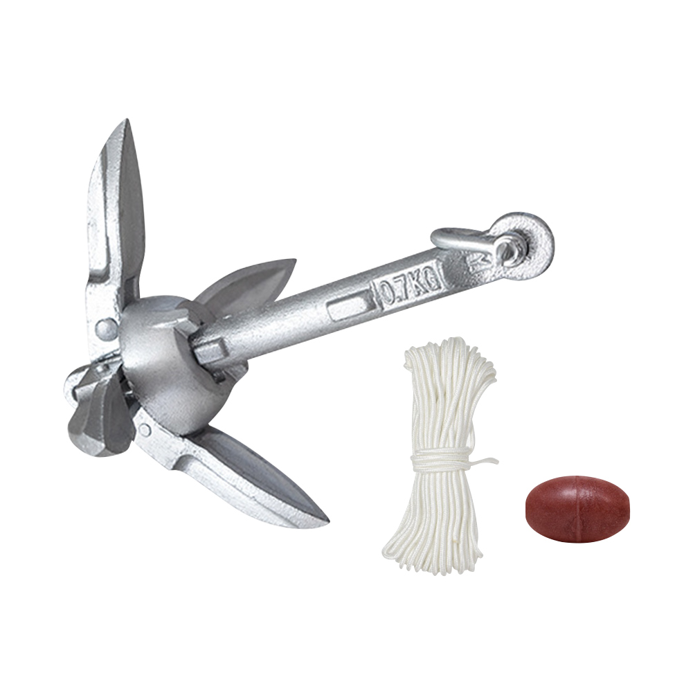0.7KG 1.5KG Grapnel Anchor wit – обзор и цена Fishing Kayak Anchor