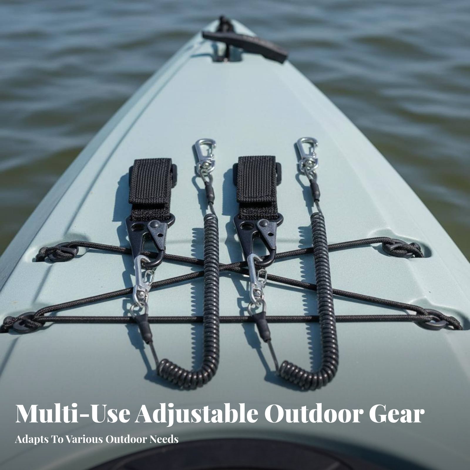 Retractable Rod Leash Adjustab – обзор и цена Fishing Kayak Paddle Leash