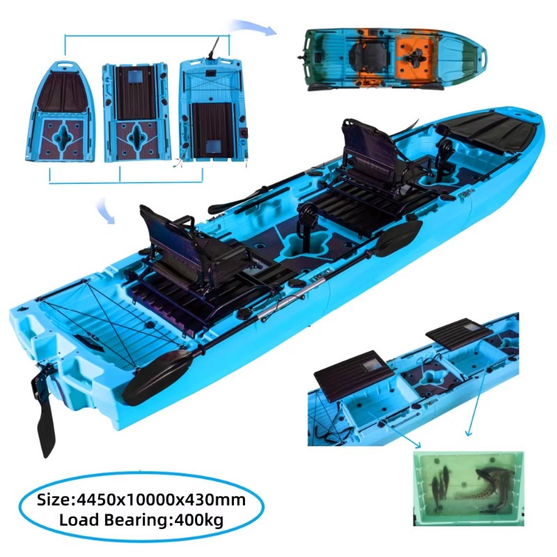Airo Popular Modular 10ft/14ft – обзор и цена Fishing Kayak Sit In