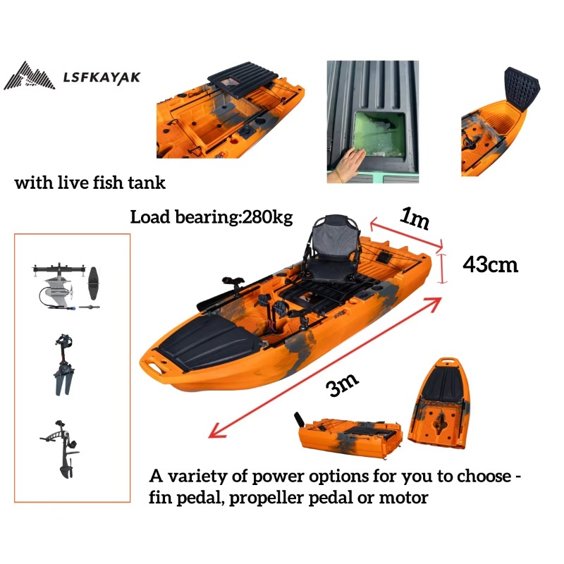 Airo Popular Modular 10ft/14ft – обзор и цена Fishing Kayak Sit In