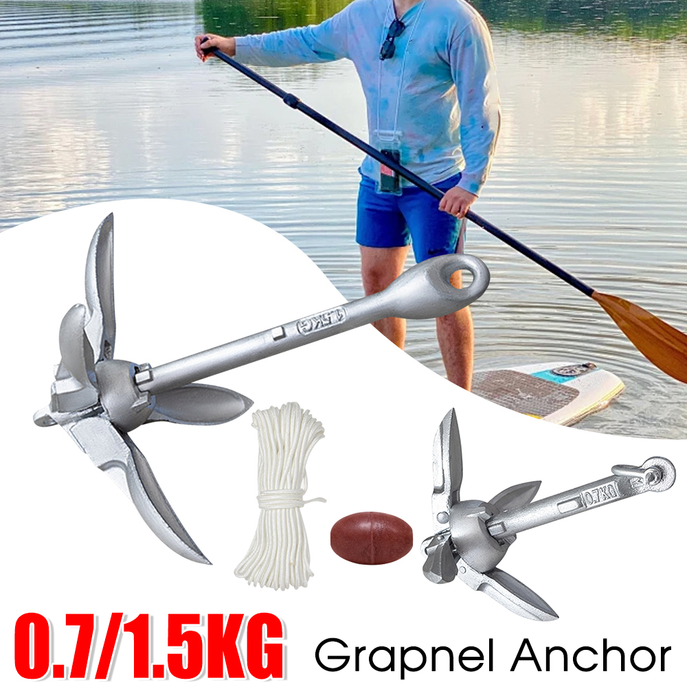 0.7/1.5KG Grapnel Anchor Folda – обзор и цена Fishing Kayak Anchor