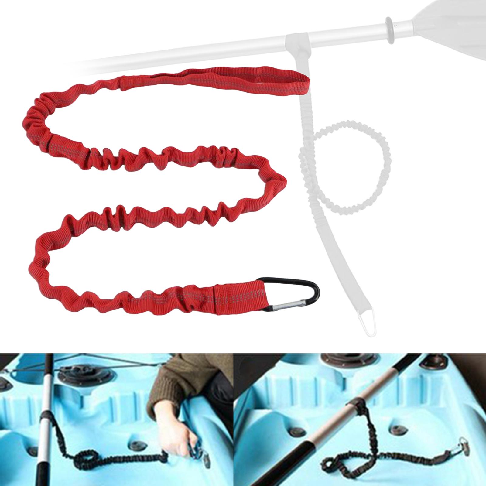 Bungee Tie Rope Paddle Leash L – обзор и цена Fishing Kayak Paddle Leash