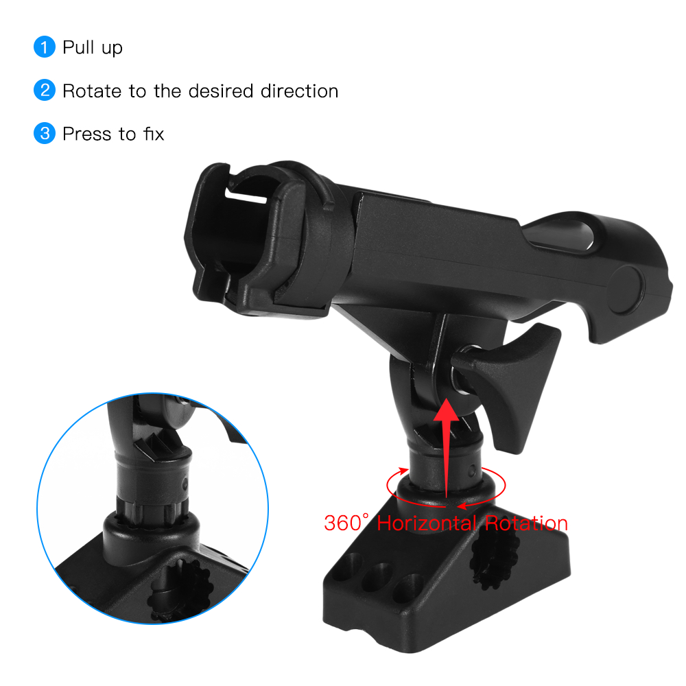 Fishing Boat Rods Holder Base  – обзор и цена Fishing Kayak Rod Holder