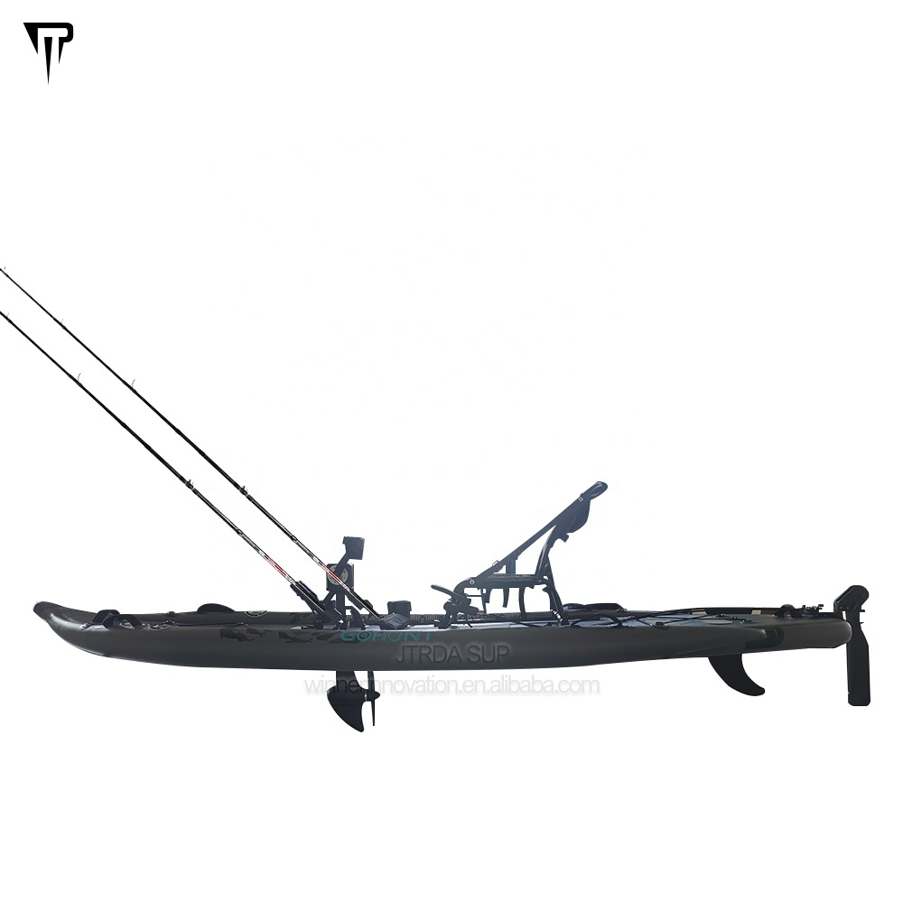 JTRDA 2024 New Inflatable Kaya – обзор и цена Fishing Kayak Pedal Drive
