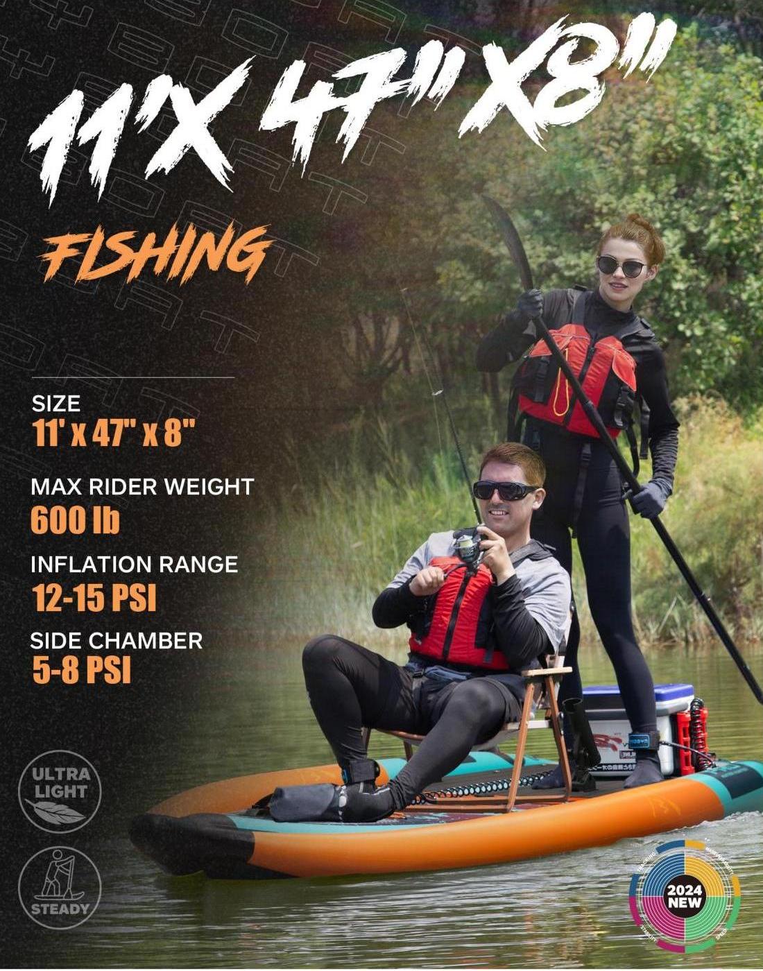 2 Person Inflatable Kayak for  – обзор и цена Fishing Kayak Inflatable