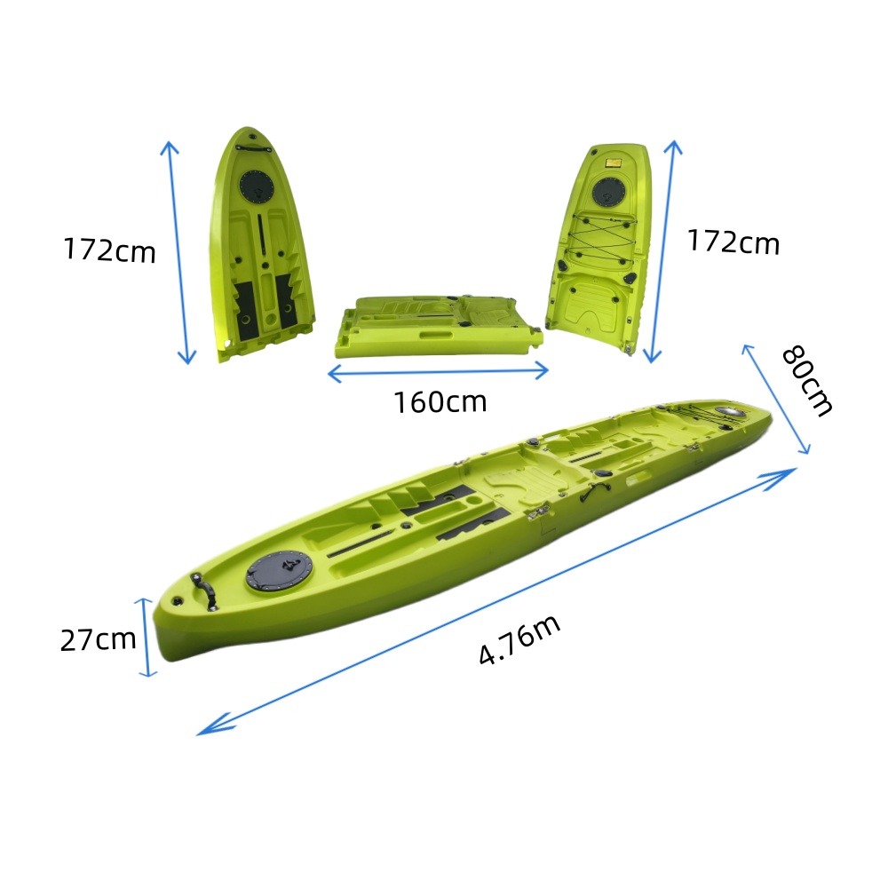 New Modular Tandem Double Sit- – обзор и цена Fishing Kayak Sit In